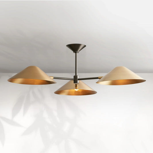 Simm 3-Light Flush Mount