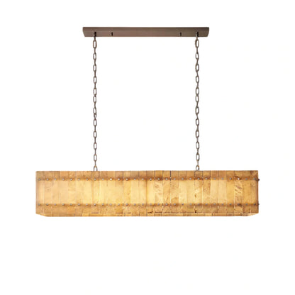 Sant Marco Alabaster Linear Chandelier