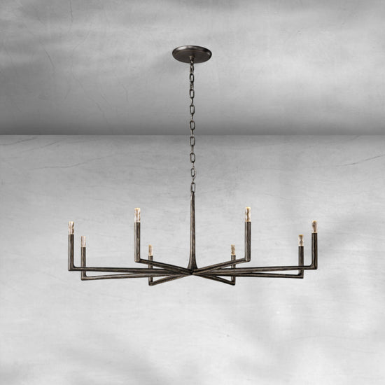 Thalen Forged Round Chandelier