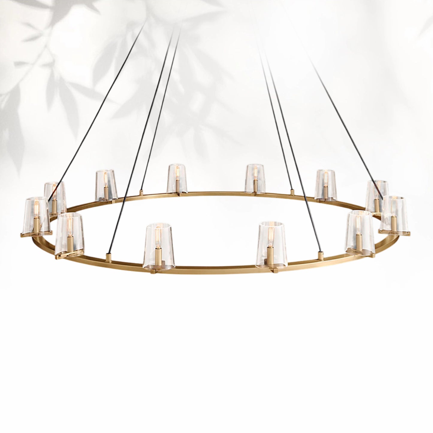 Paricia Glass Round Chandelier 36" 48" 60"