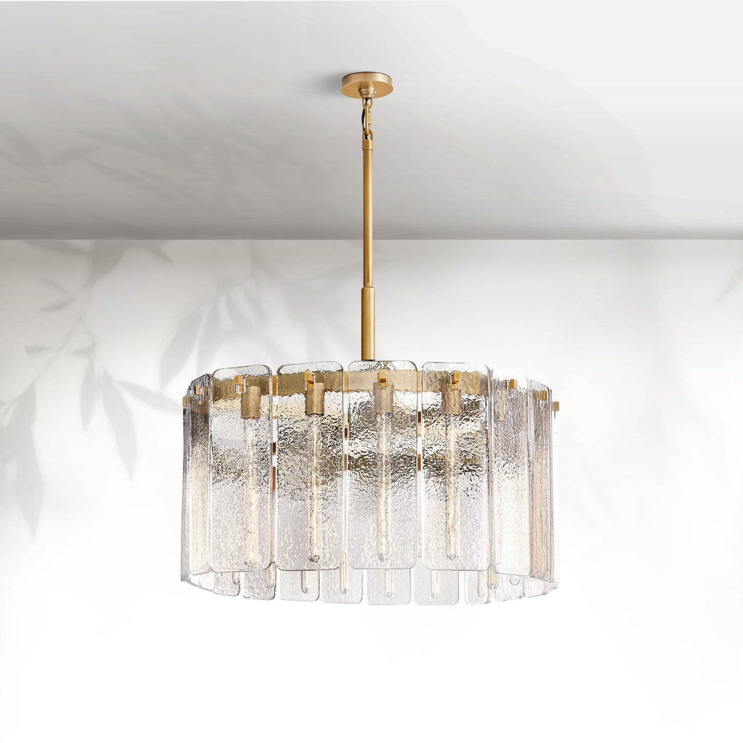 Calamete Glass Round Chandelier