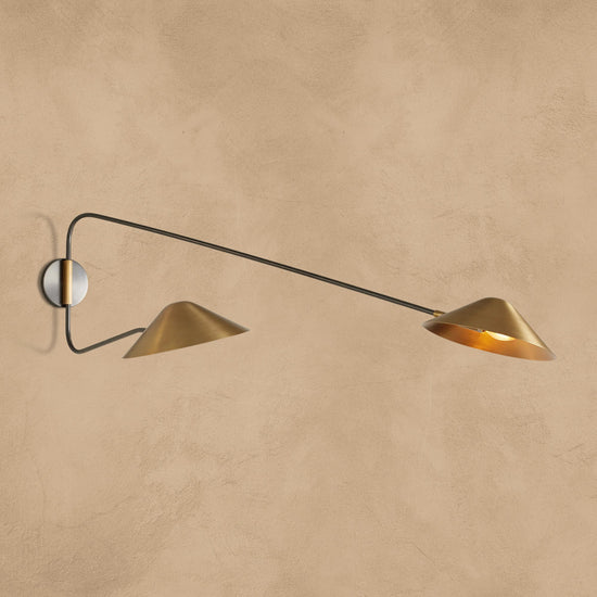 Simms Long Arm 2-Light Wall Sconce