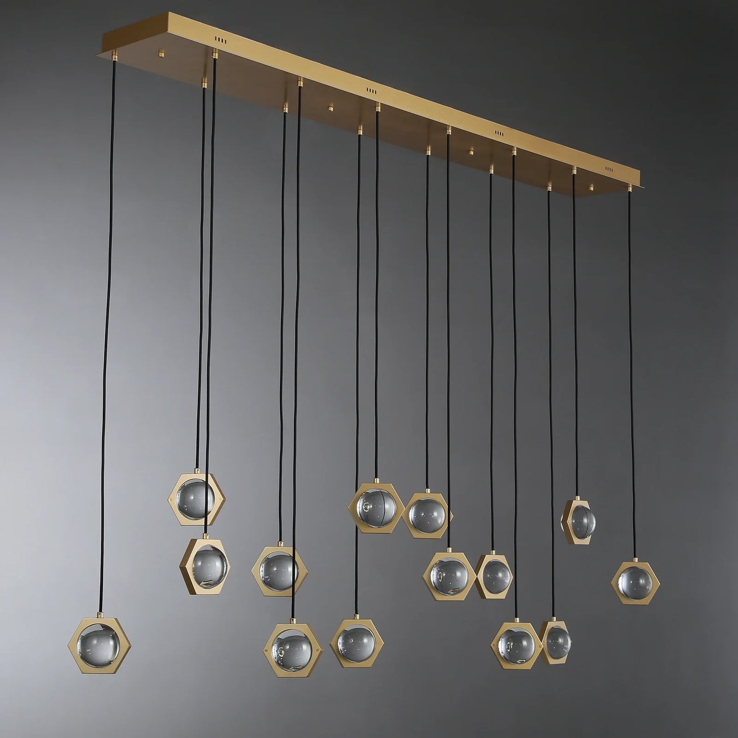 Eclatamt Linear Chandelier 54", 72"