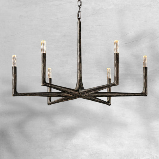 Thalen Forged Round Chandelier