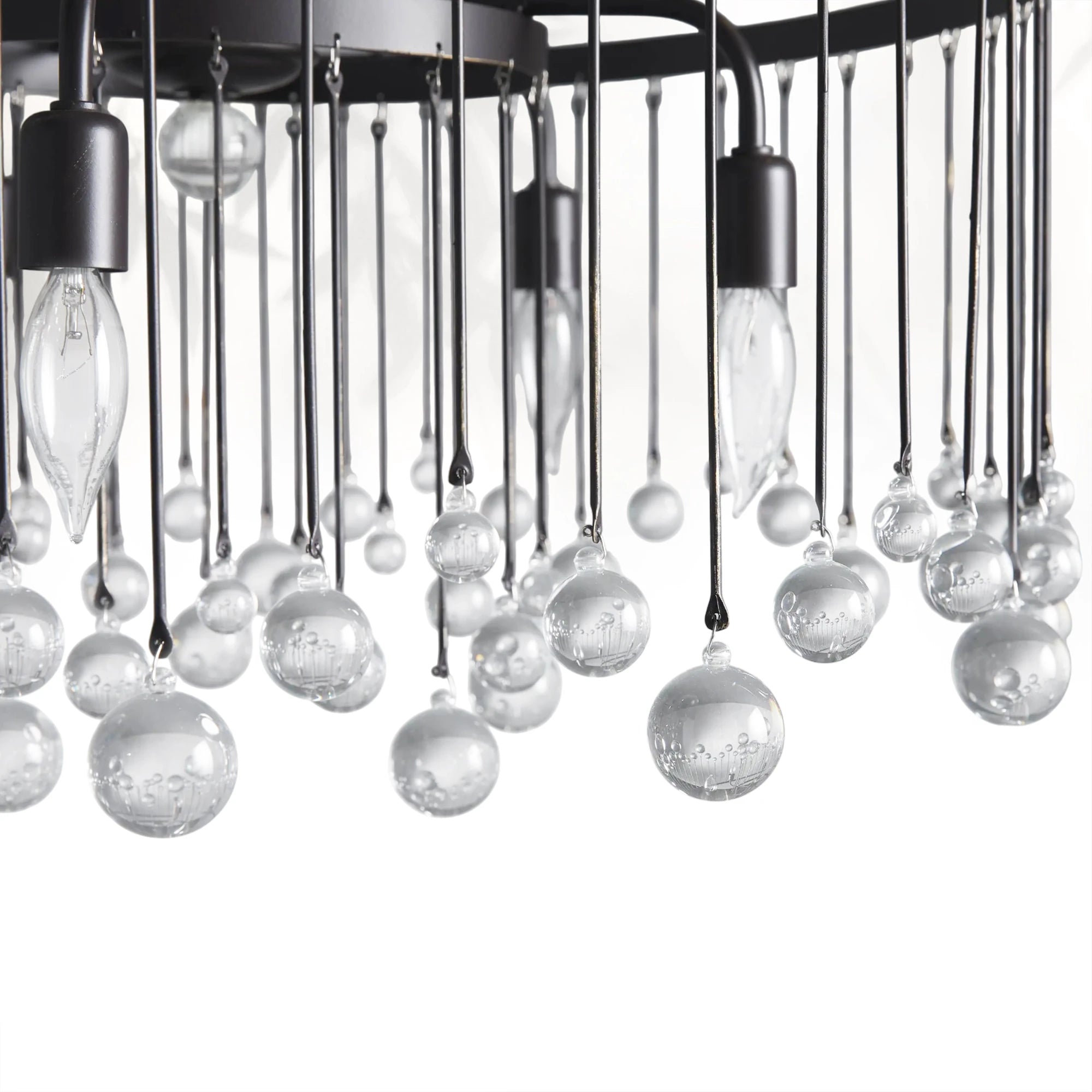Aubray Modern Crystal Ball Chandelier