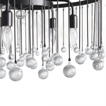 Aubray Modern Crystal Ball Chandelier