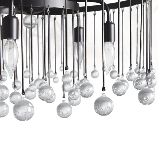 Aubray Modern Crystal Ball Chandelier