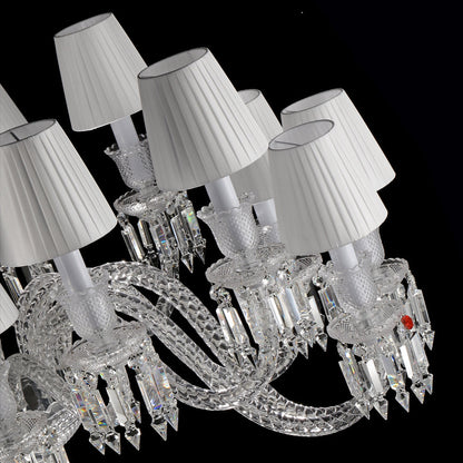 16 Lights Oval Lighting with Lampshades