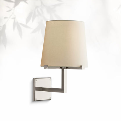 Paricia Fabric Shade Grand Sconce