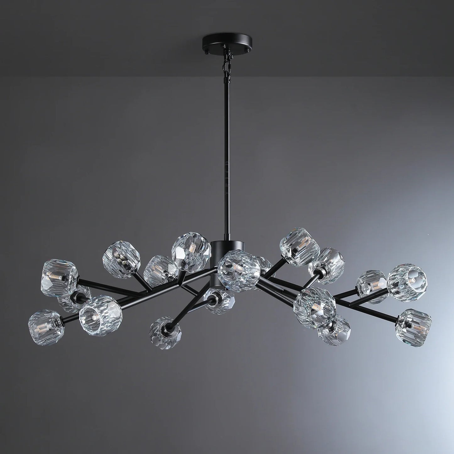 Boule Du Glass Round Chandelier