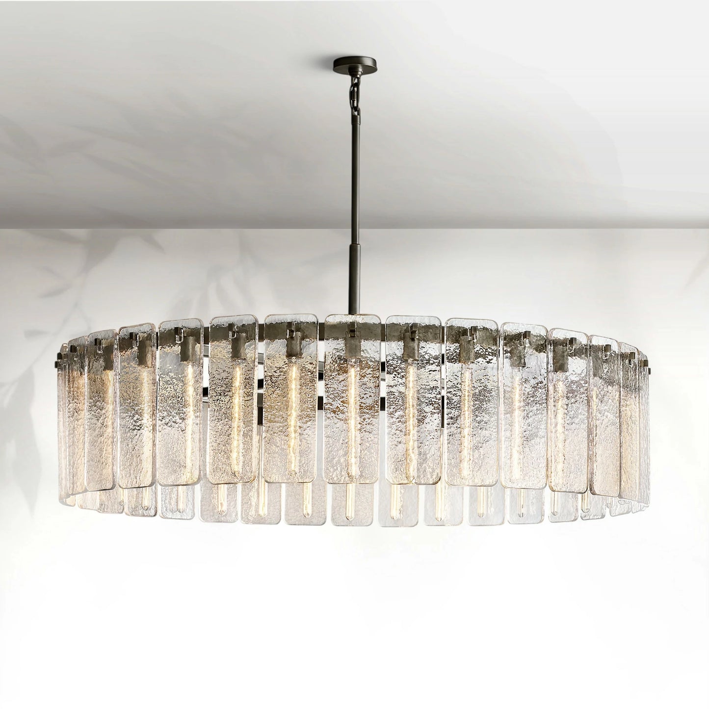 Calamete Glass Round Chandelier