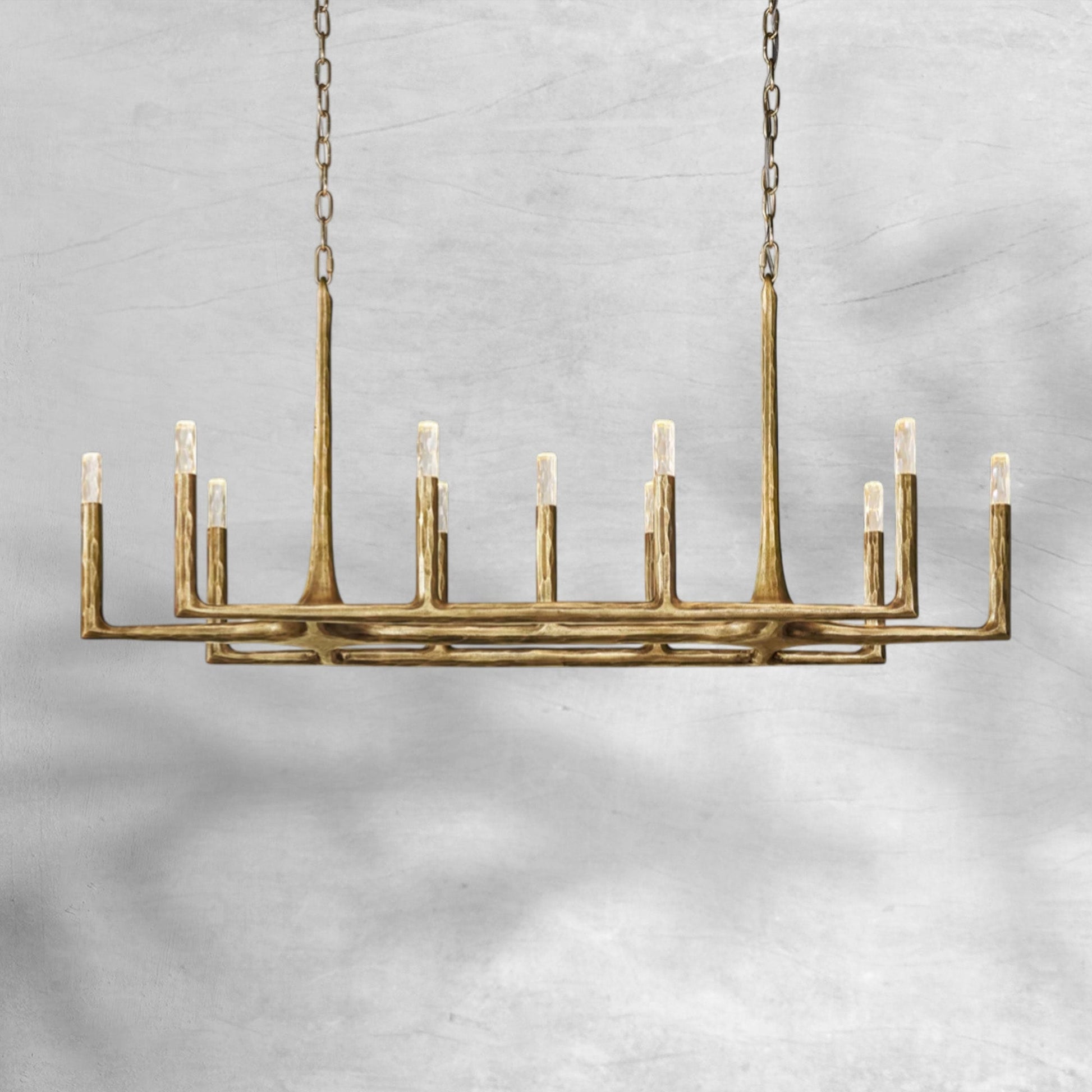 Thalen Forged Linear Chandelier