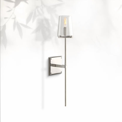 Paricia Clear Glass Linear Wall Sconce