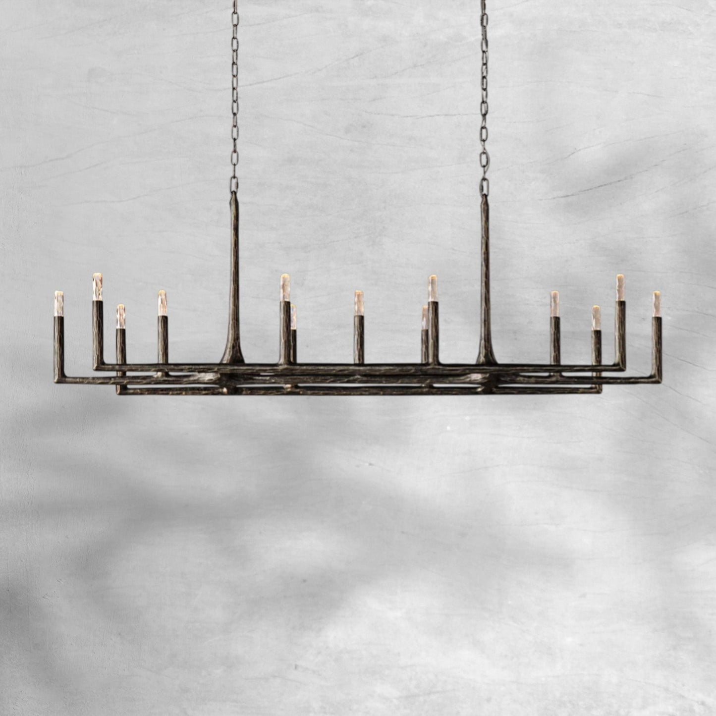 Thalen Forged Linear Chandelier