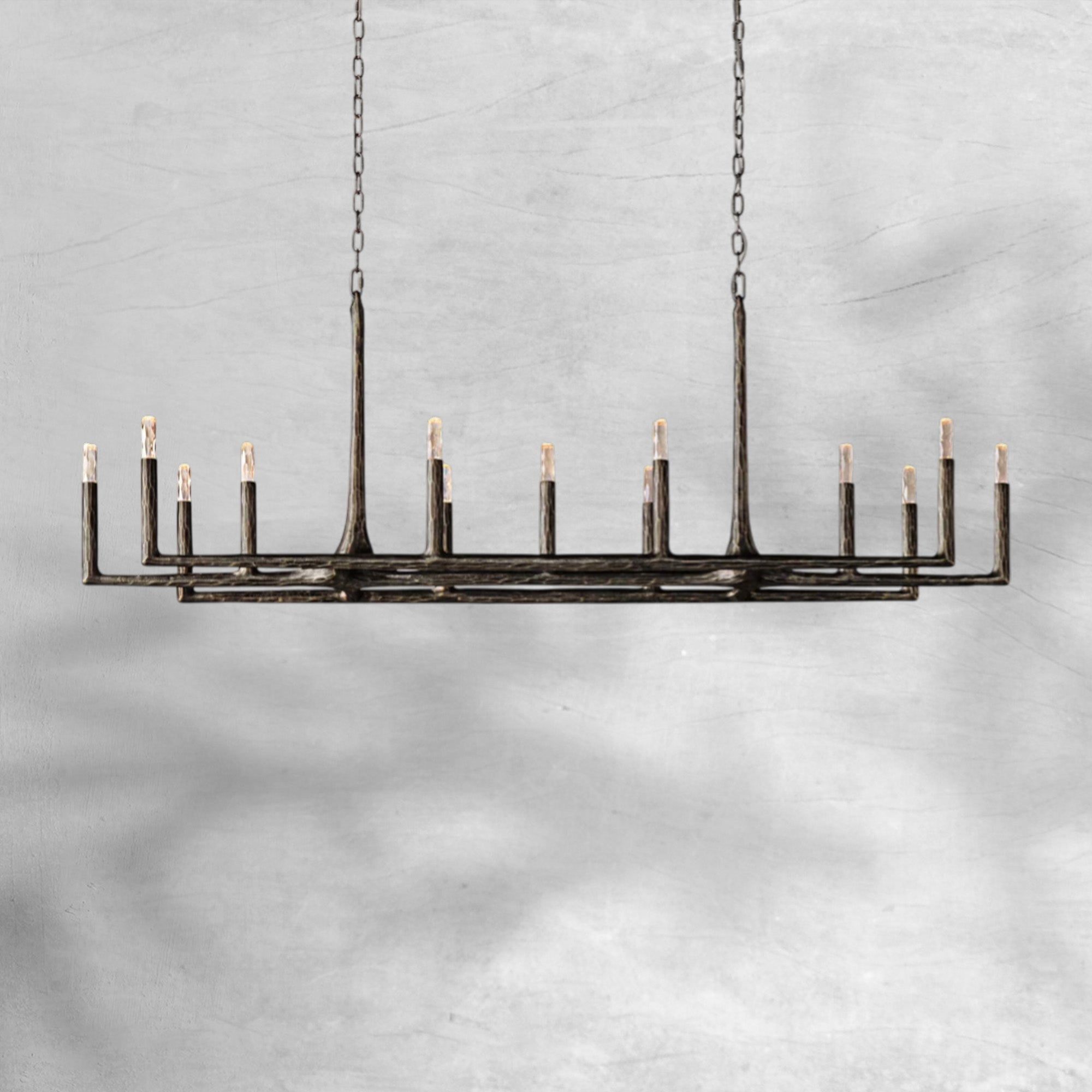 Thalen Forged Linear Chandelier