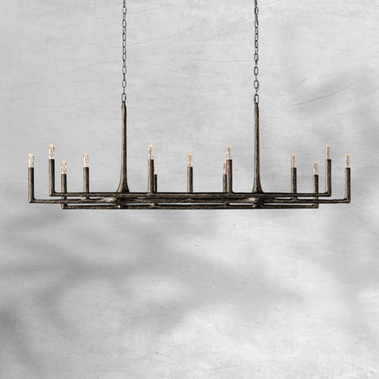Thalen Forged Linear Chandelier