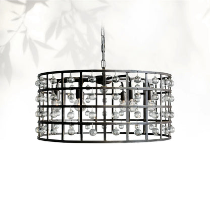 La Cage Round Chandelier 6/8/12 Light