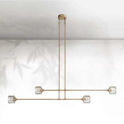 Demaket Mobile Linear Chandelier
