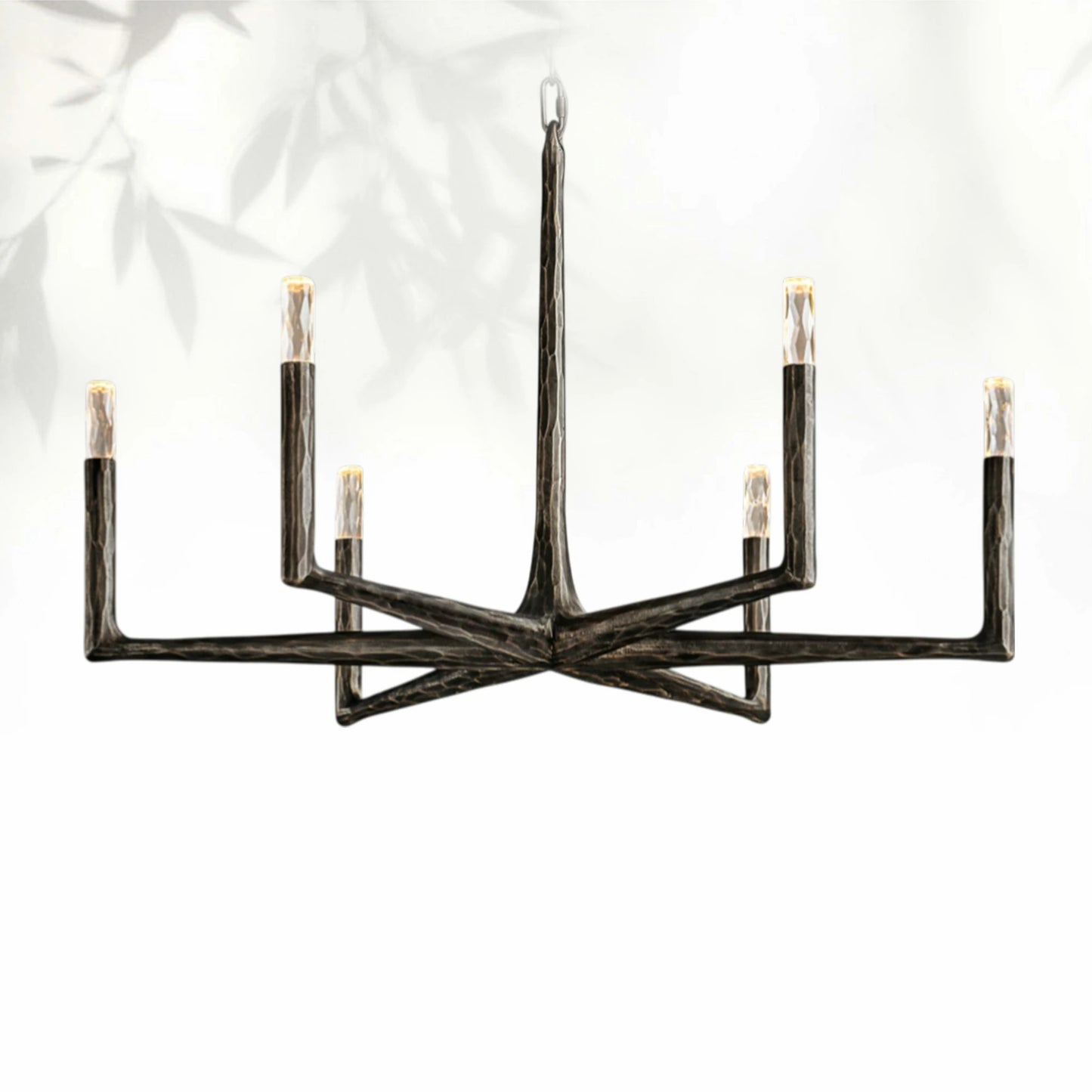 Thaddeas Forged Round Chandelier 12"/36"/48"/60"/72"