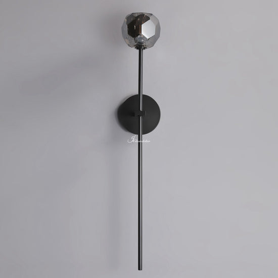 Bille De Crystal Glass Grand Wall Sconce