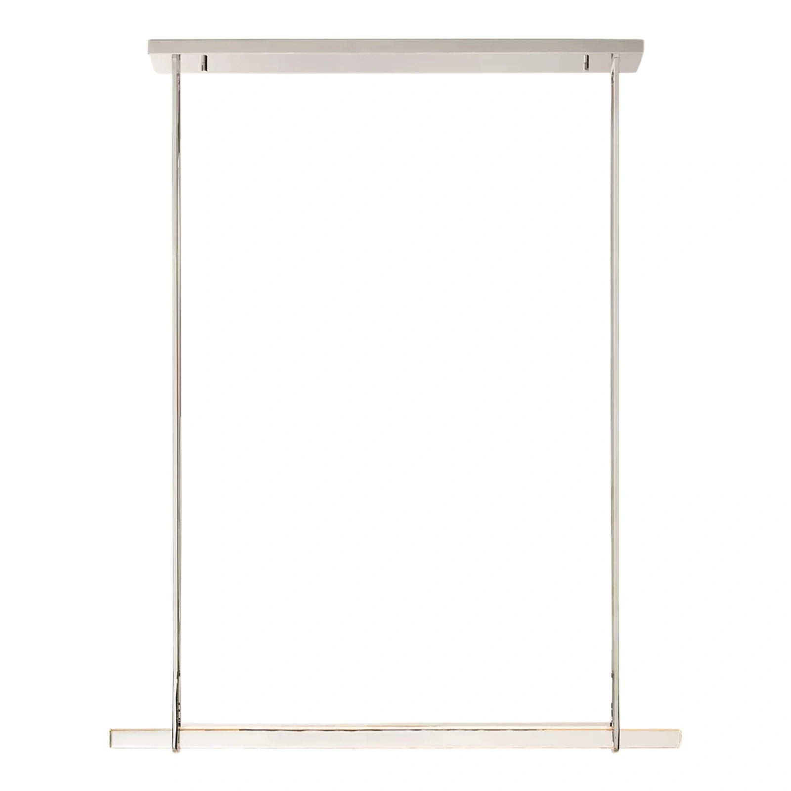 Oudubon Crystal Single Bar Linear Chandelier 60"