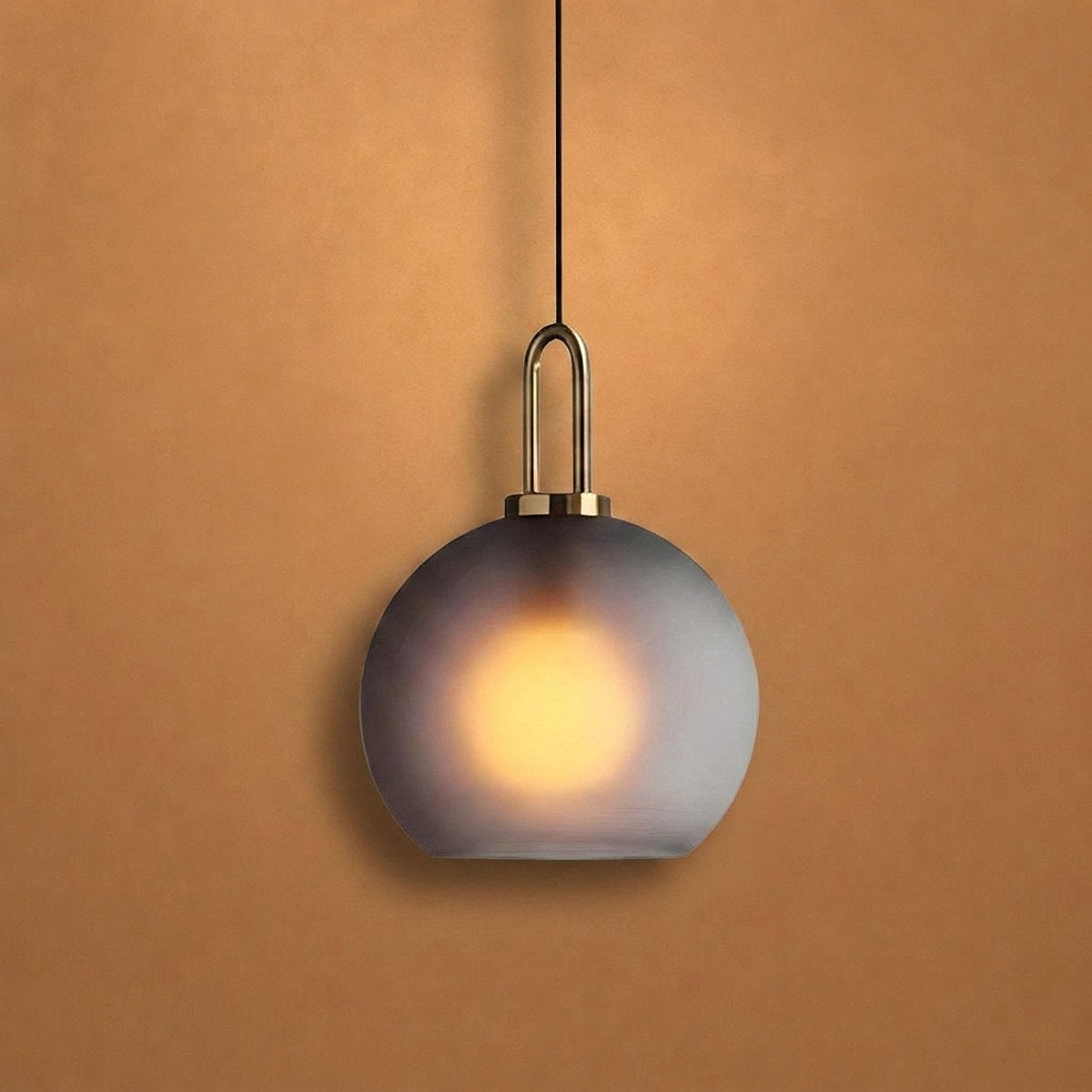 Minimalist Artisan Glass Pendant Light
