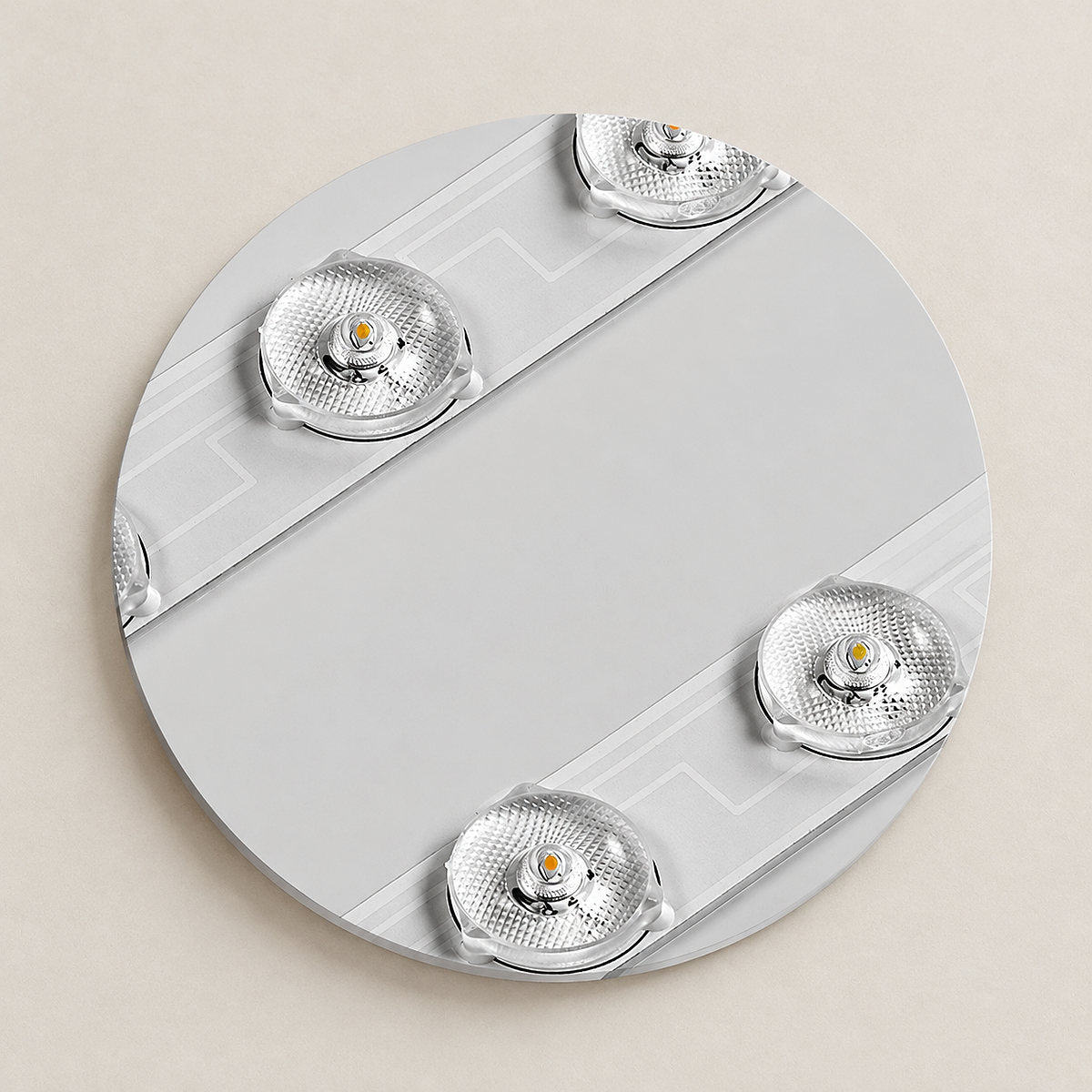 Round Integrated LED Flush Mount Ceiling Lamp