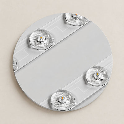 Round Integrated LED Flush Mount Ceiling Lamp