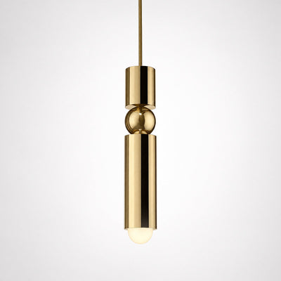 Geometric Cylinder Cluster Pendant Light