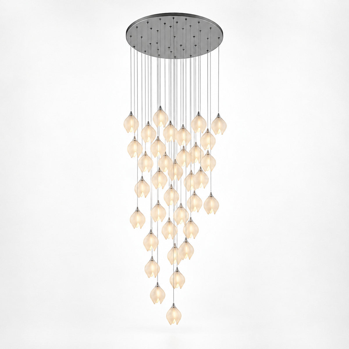 Petal Pendant Light with Versatile Configurations