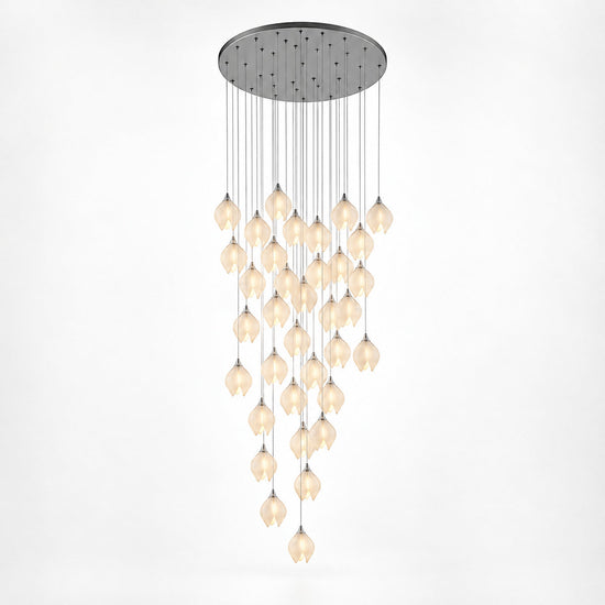Petal Pendant Light with Versatile Configurations