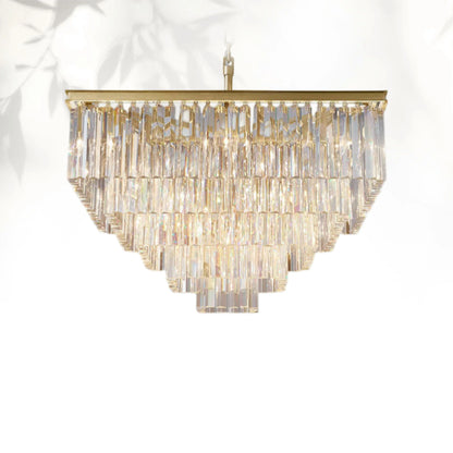 1920s Odeom Square Chandelier