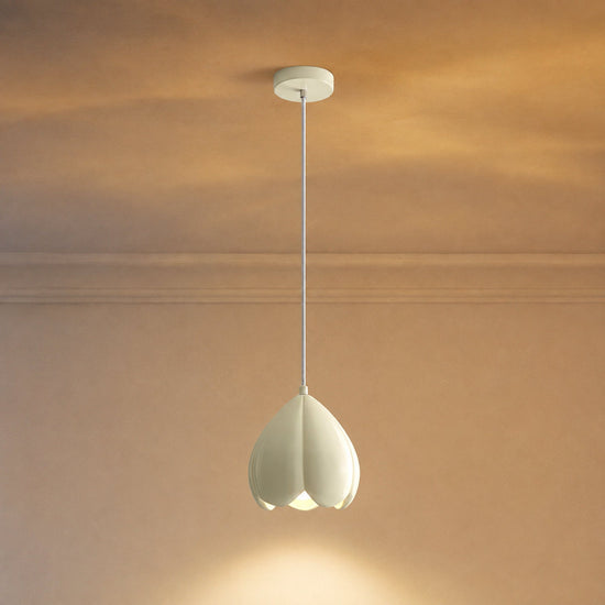 Minimalist Sculptural Resin Pendant Light for Dining Room & Bathroom