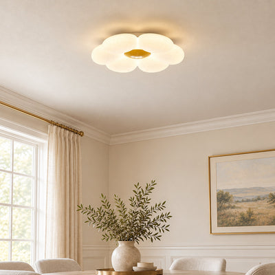 Tricolordeer Blooming Six-Petal LED Ceiling Lamp