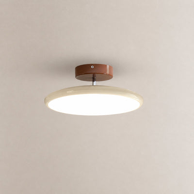 Drift Adjustable Ceiling Light, 11.8~19.7-Inch x H 3.5-Inch, Green, Triac Warm Dimming for Living Room & Bedroom