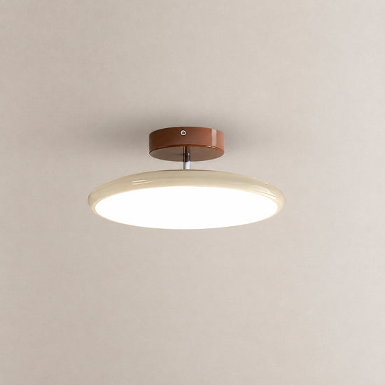 Drift Adjustable Ceiling Light, 11.8~19.7-Inch x H 3.5-Inch, Green, Triac Warm Dimming for Living Room & Bedroom