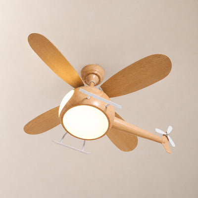 Tricolordeer Aviation Helicopter Ceiling Fan Light
