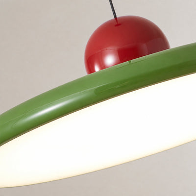 Round Disc Swag Pendant Light