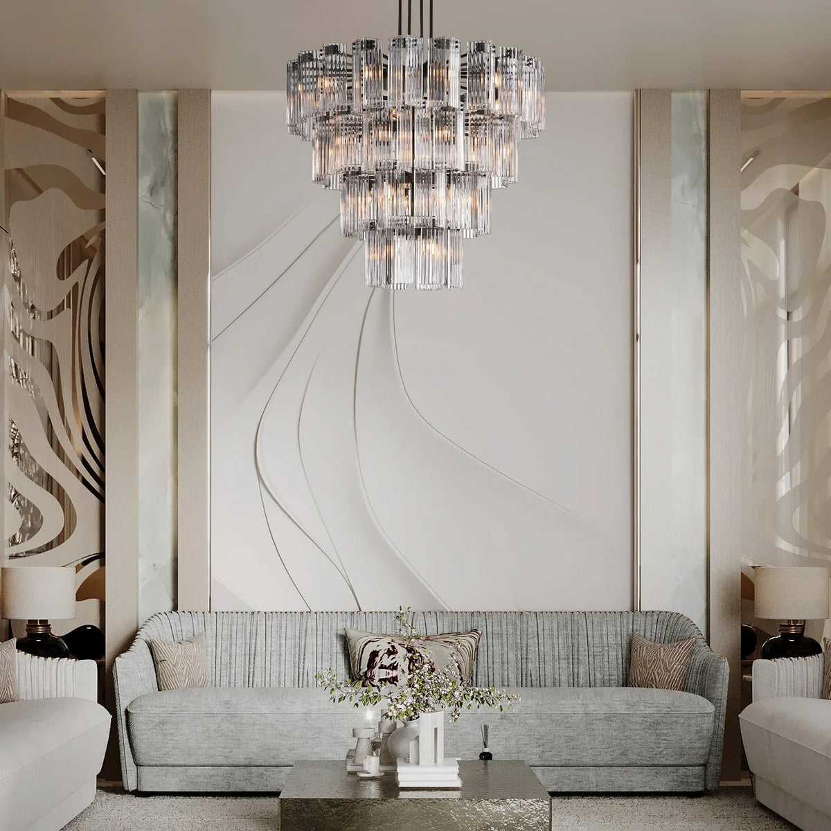 Delsie Round Chandelier