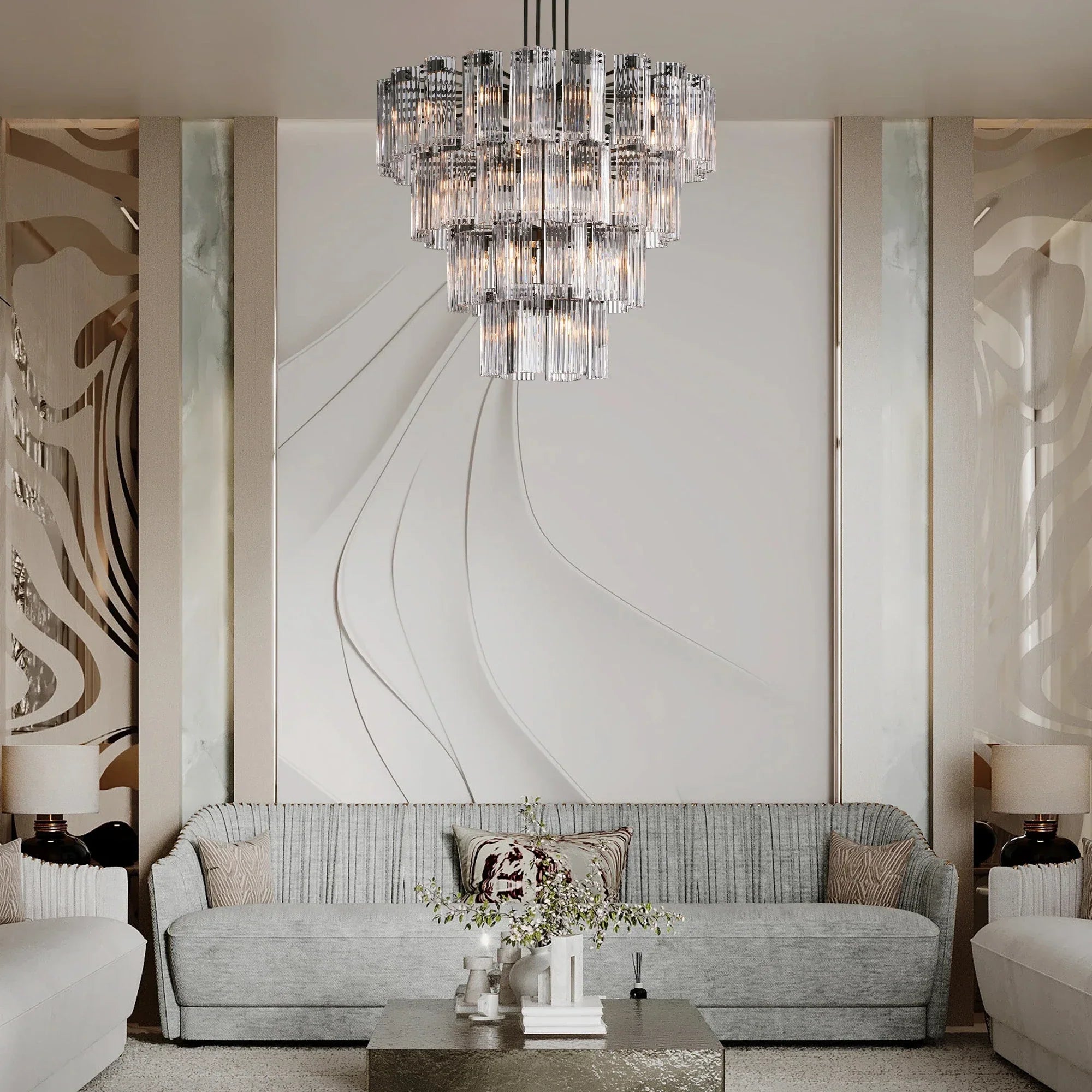 Delsie Round Chandelier