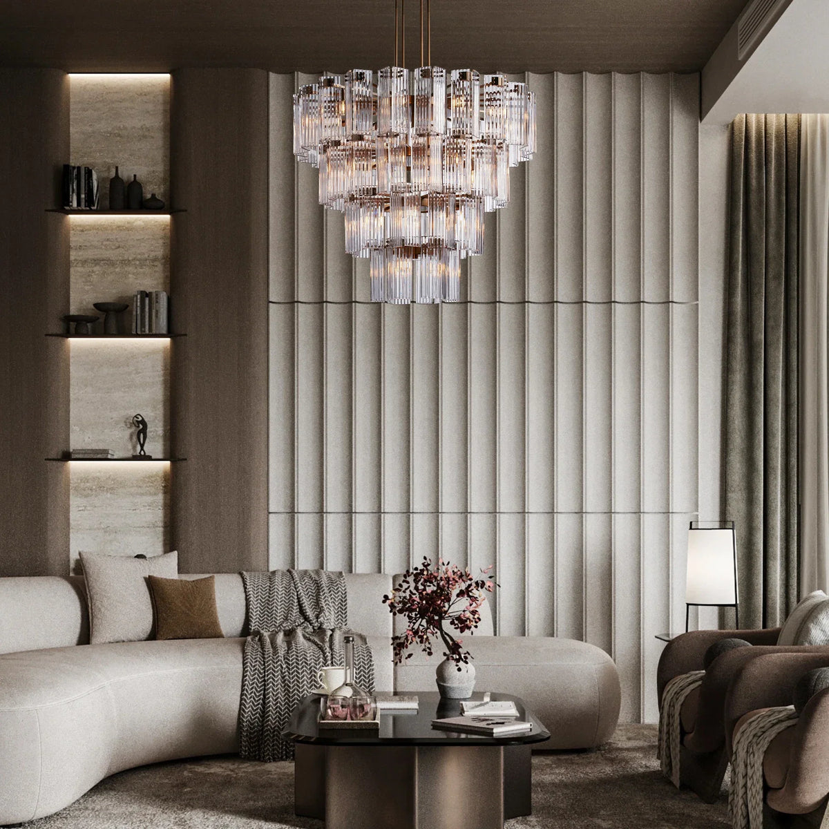 Delsie Round Chandelier