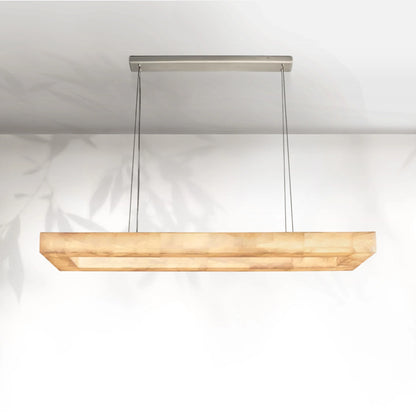 Rivaga Rectangular Calcite Chandelier