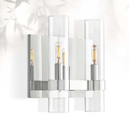 Lavelle Glass Double Wall Sconce