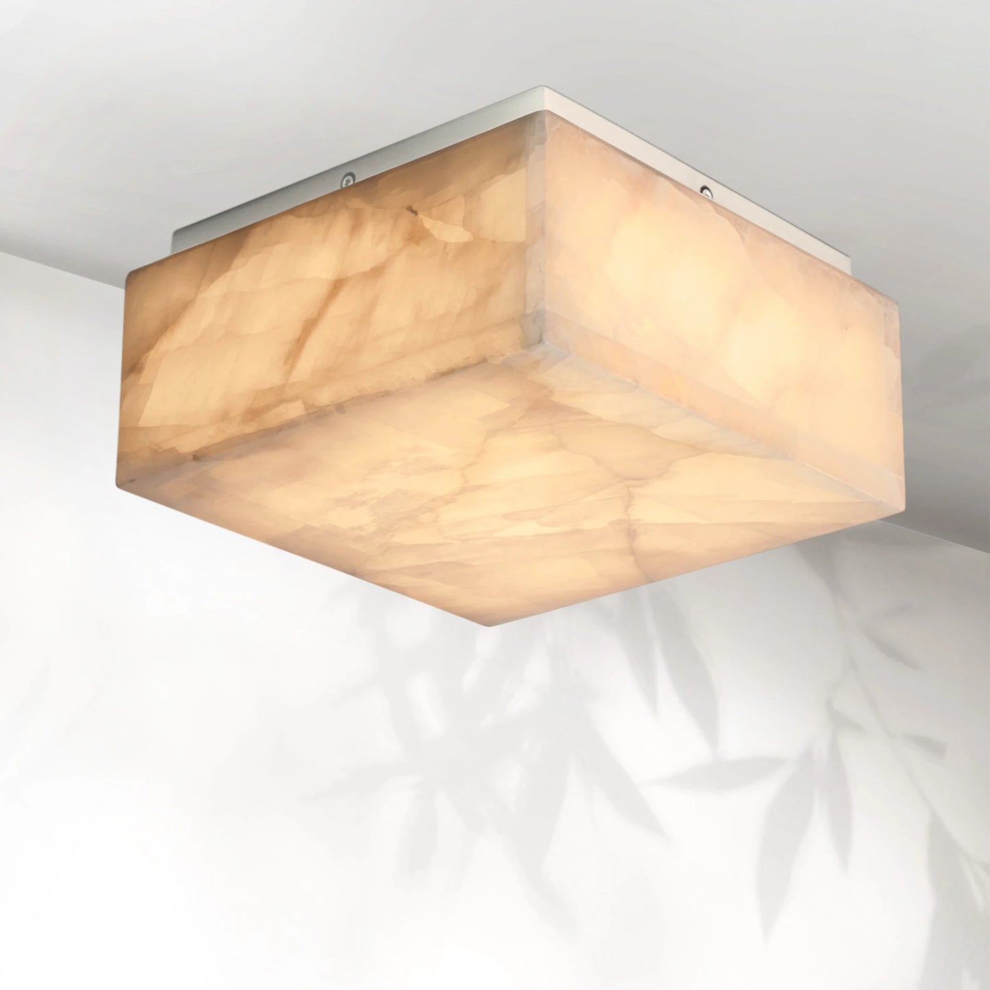 Rivaga Calcite Square Flushmount 6"10"14"