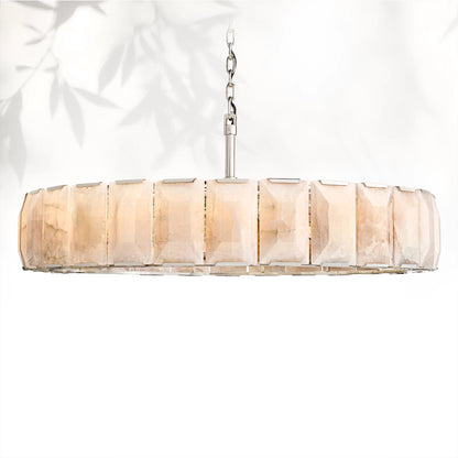 Harlows Calcite Round Chandelier