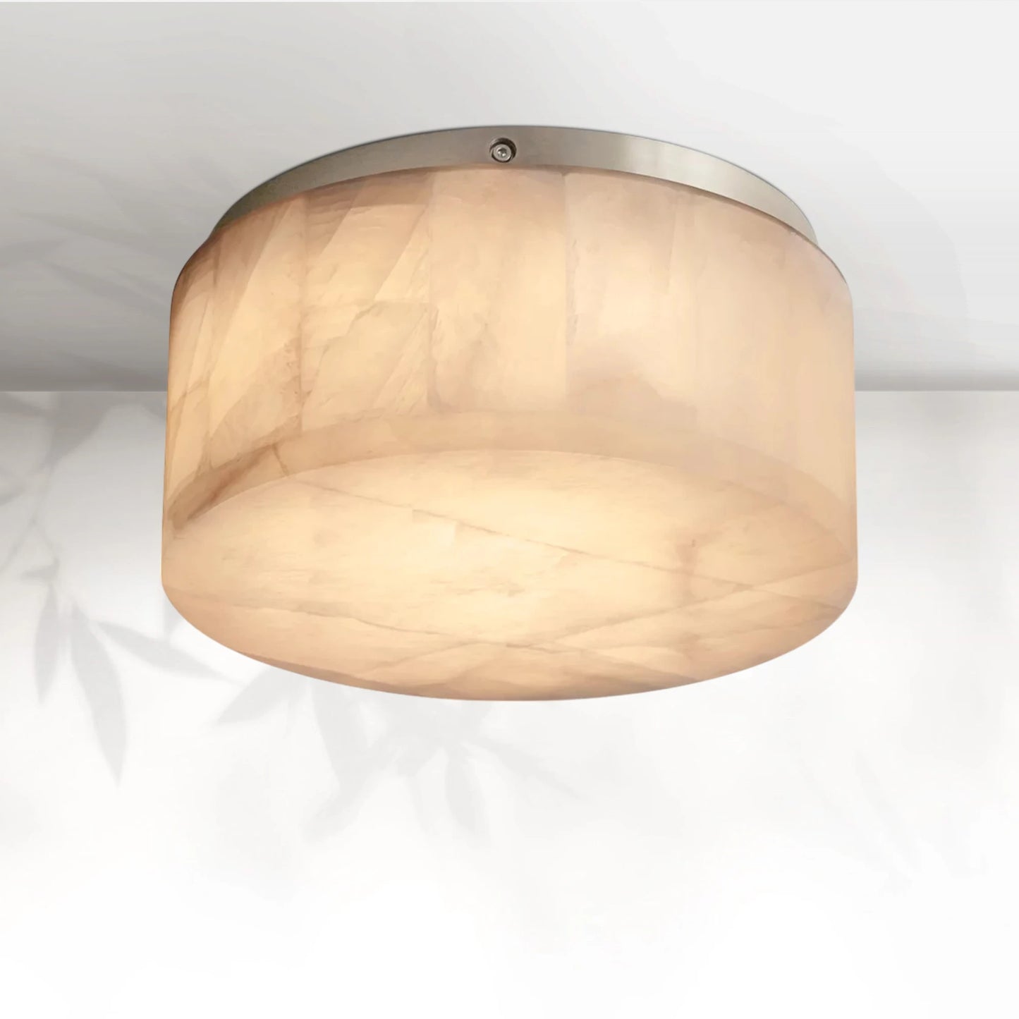 Rivaga Calcite Round Flushmount 6"10"14"