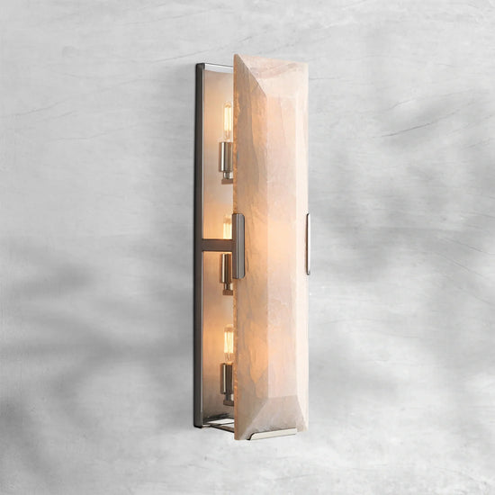 Harlew Calcite Linear Sconce