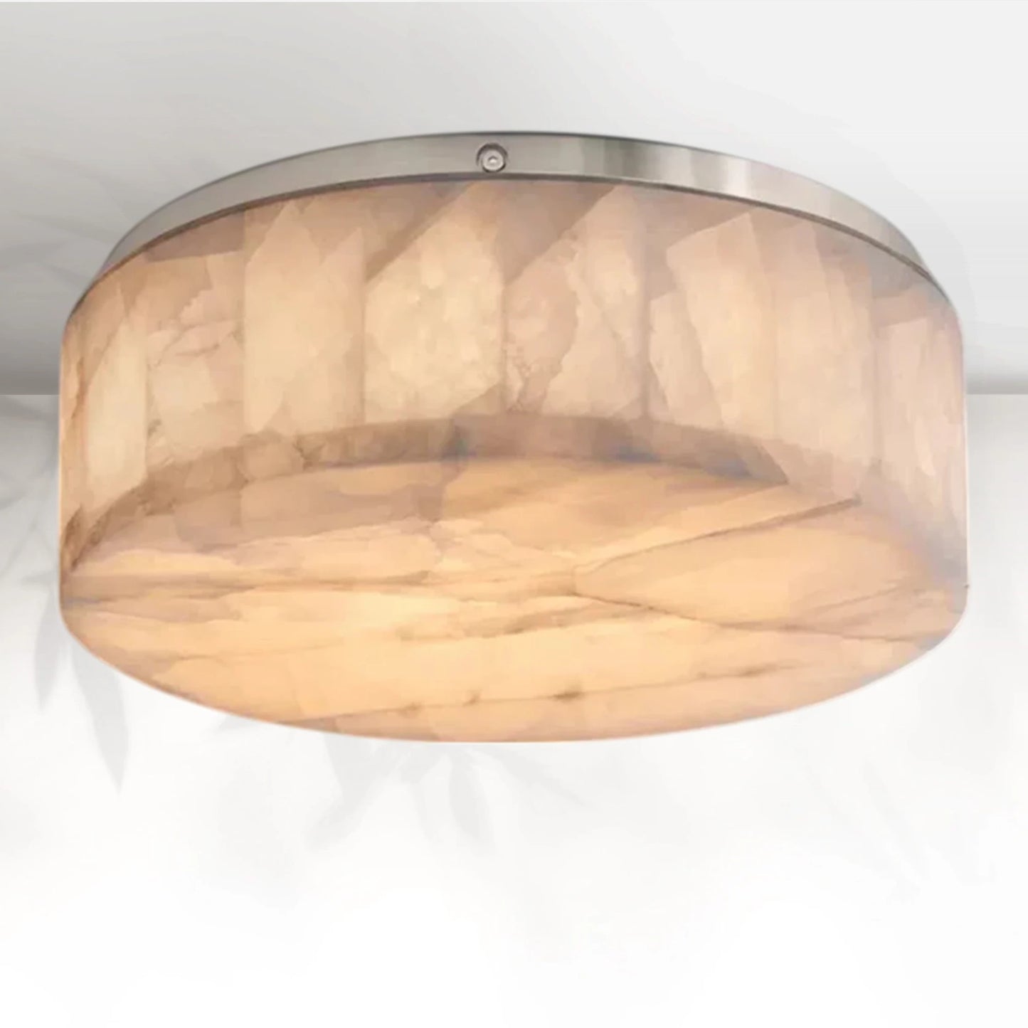 Rivaga Calcite Round Flushmount 6"10"14"