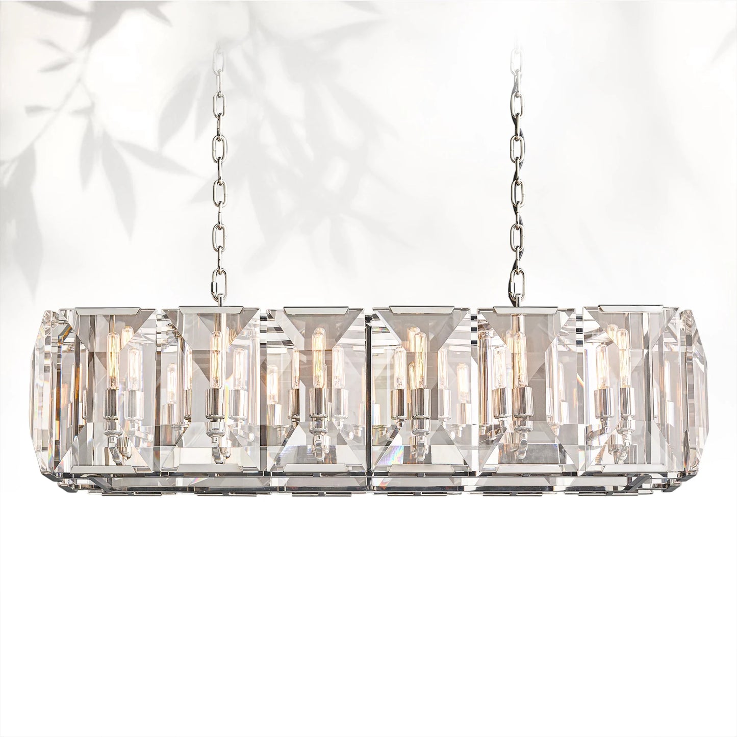 Harlows Crystal Rectangle Chandelier