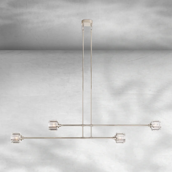 Delume Mobile Linear Chandelier 54" 72"